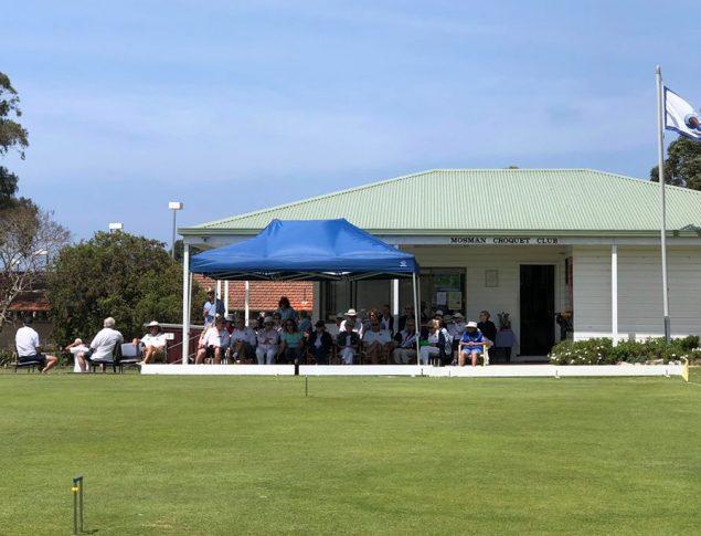 Joining the Mosman Croquet Club for the Mosman Prize for Golf Croquet