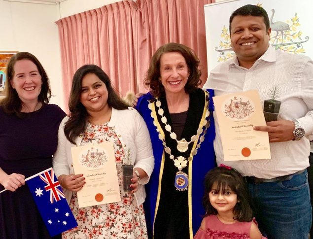Welcoming new Australians at the North Sydney Citizenship Ceremony