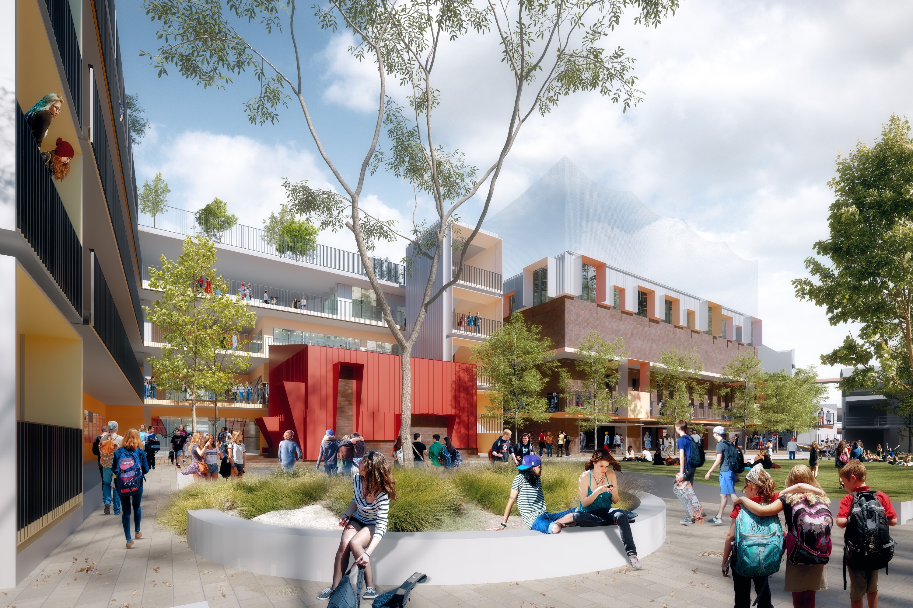 Work kicks off on newly approved major upgrade of Mosman High
